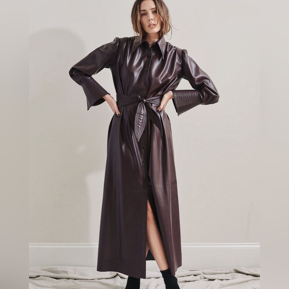 Nanushka Leather Dress